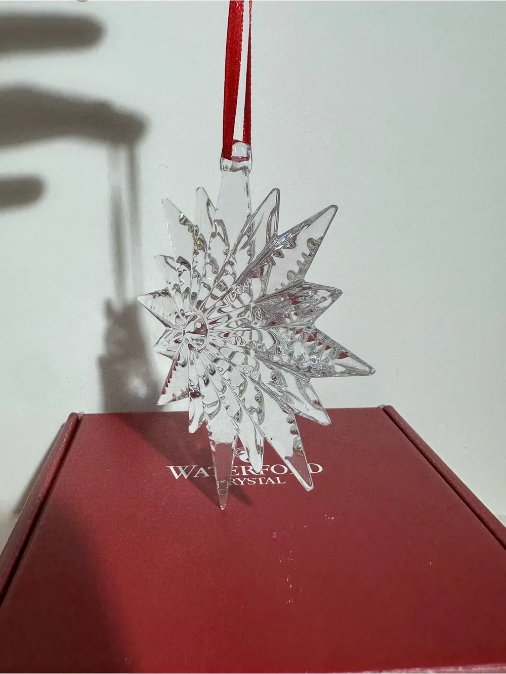 Waterford Crystal Snowflake Ornament